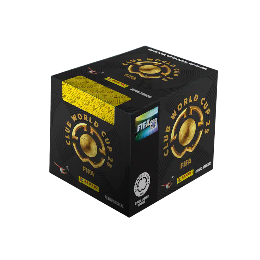 Panini: 2025 Club World Cup Soccer Sticker Box (50 Count)