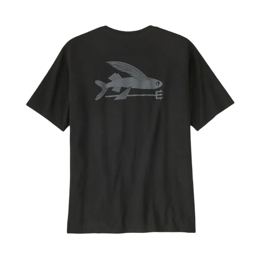 Men’s Flying Fish Responsibili-Tee (Black)