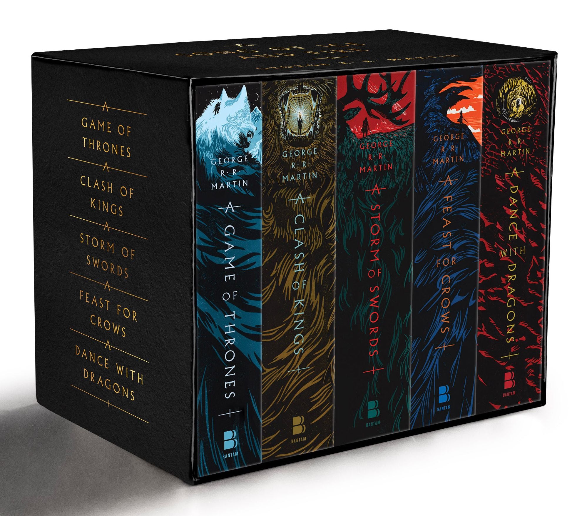 A Game of Thrones 5-Book Boxed Set (Hardcover)