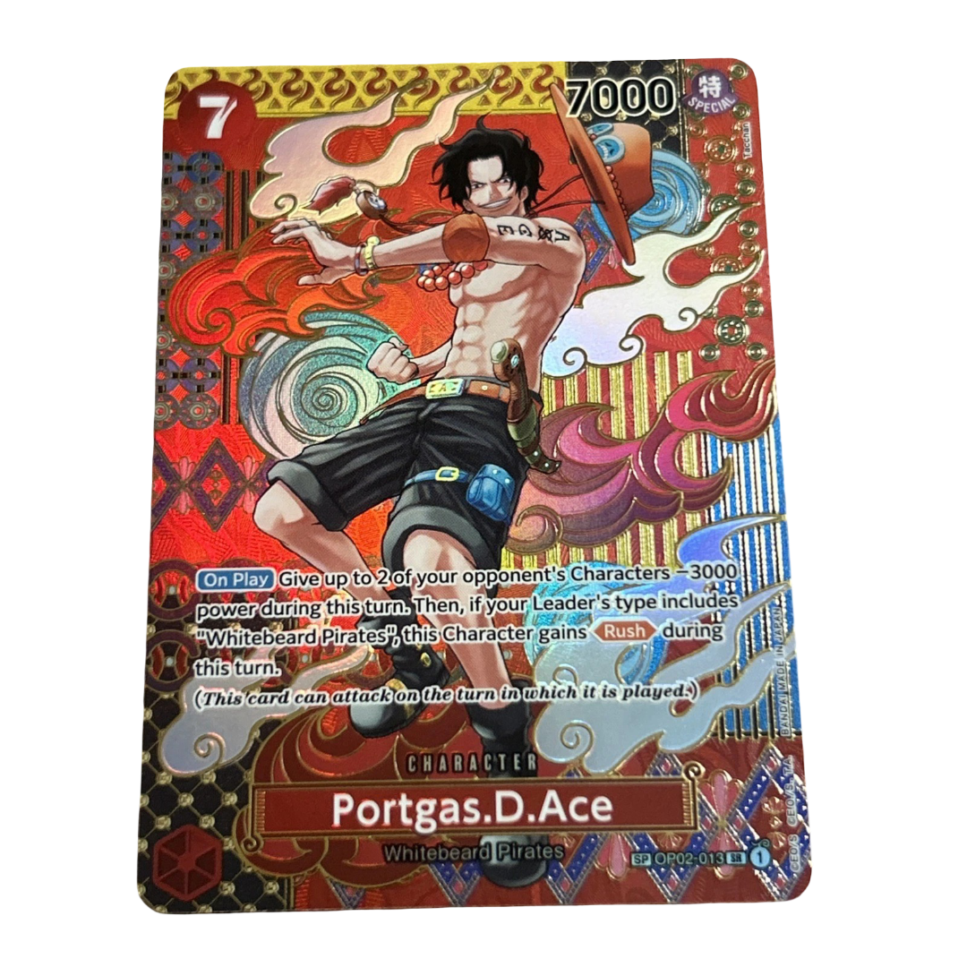 Portgas D.Ace One Piece Trading Card