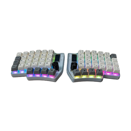 Zythe: Wireless Split Tenting Ergonomic Keyboard