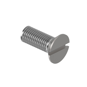 Nylon Slotted Flat Head Screws