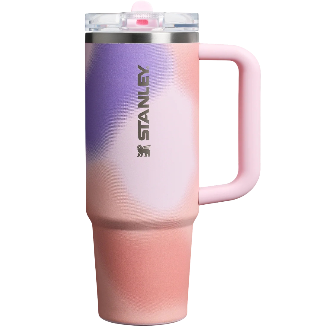 The New Frequency Quencher ProTour Flip Straw Tumbler - 30 OZ (Rose Petal Motion)