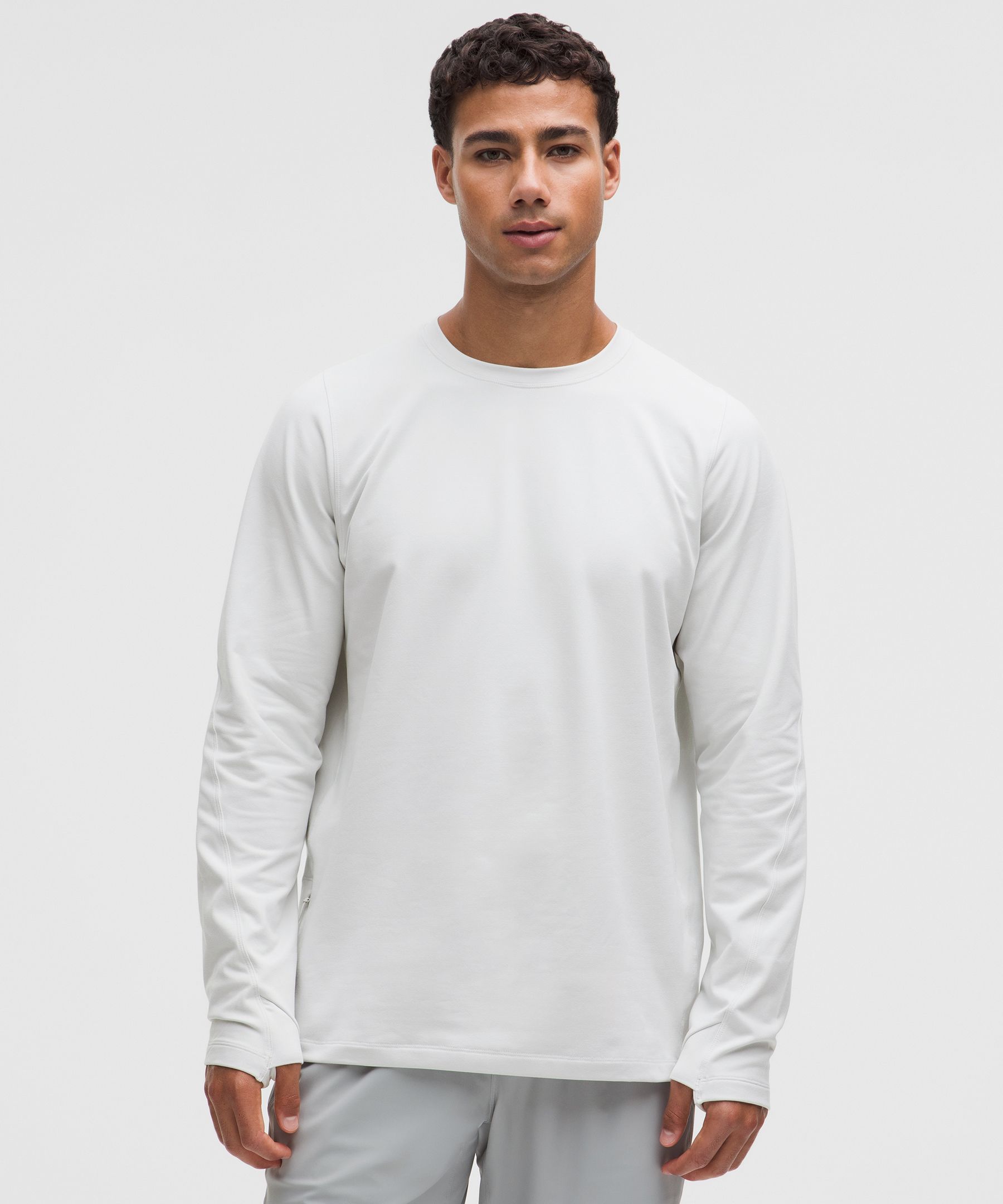 Men's Rulu Fleece Crewneck Long-Sleeve Shirt (Vapor)