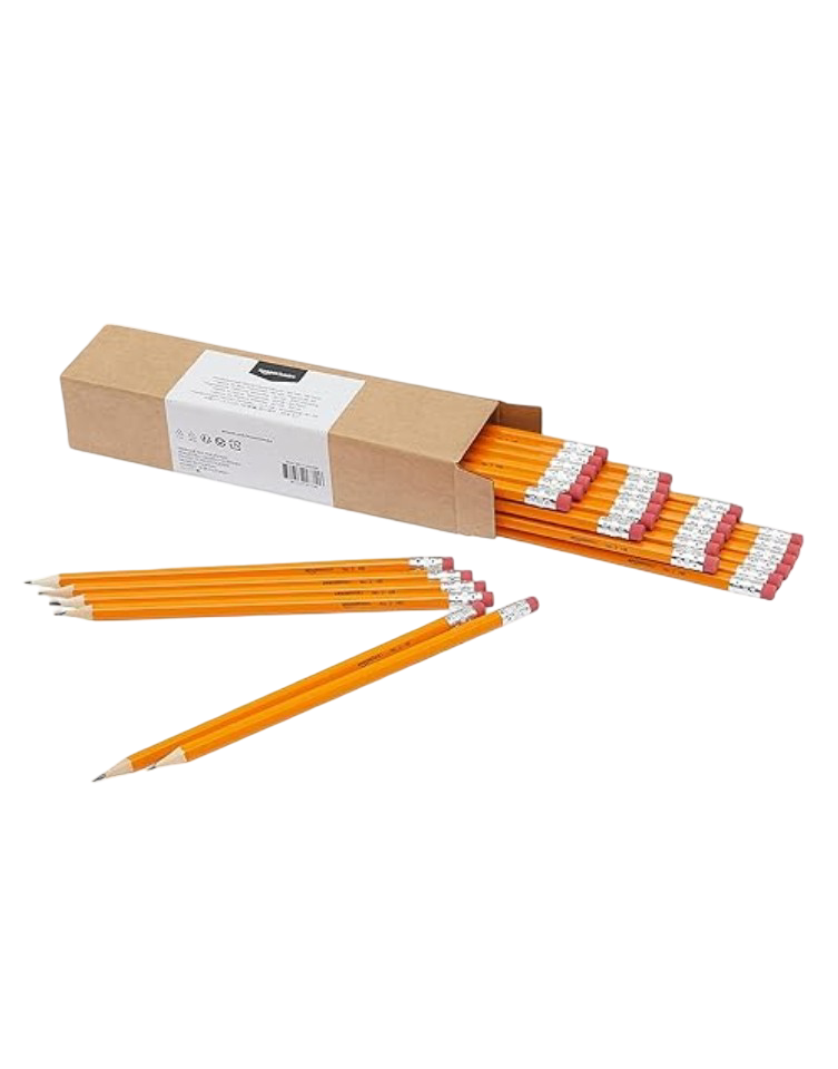 Amazon Basics: Wood Cased #2 HB School Pencils (30 Pieces)