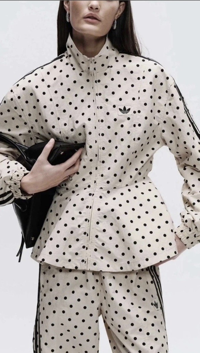 Adidas Originals: Polka Dot Track Jacket (Stone)