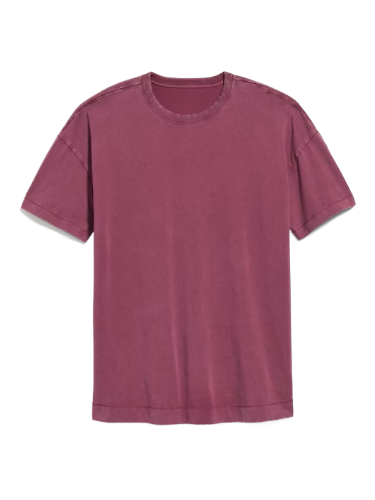 Oversized Every Wear Tunic T-Shirt (Madder Root)
