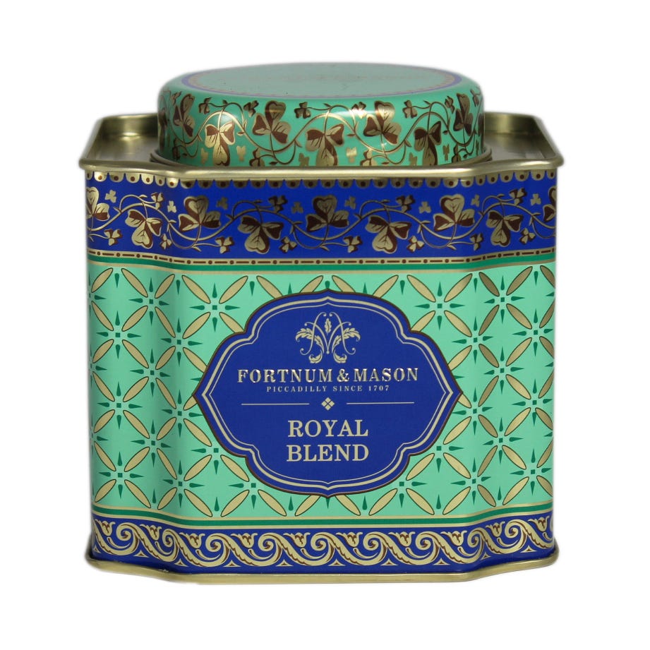 Royal Blend : Loose Leaf Decorative Caddy Tin - 125g