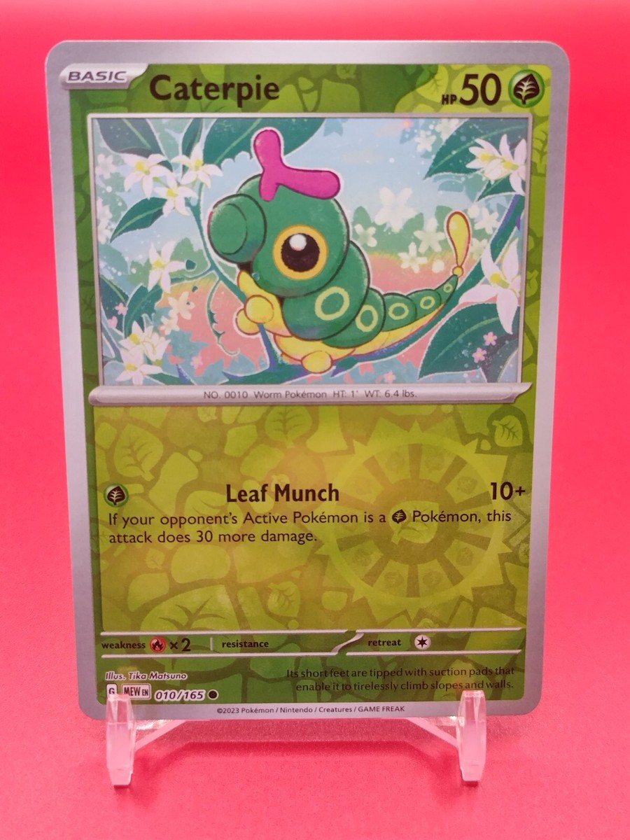 Pokémon TCG: Caterpie Reverse Holo (German, Near Mint)