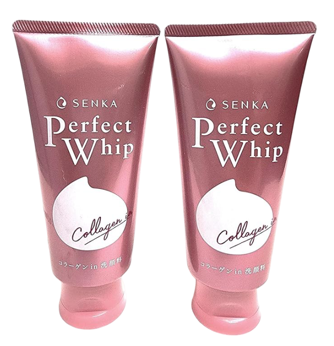 Senka Perfect Whip Collagen Facial Cleanser - 4.2 oz