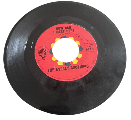 The Everly Brothers - How Can I Meet Her, That's Old Fashioned (Vinyl Records)