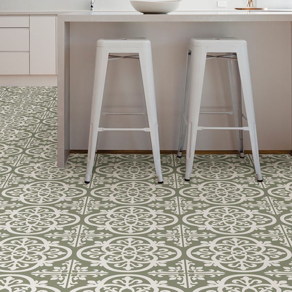 Gothic Sage Floor Tiles