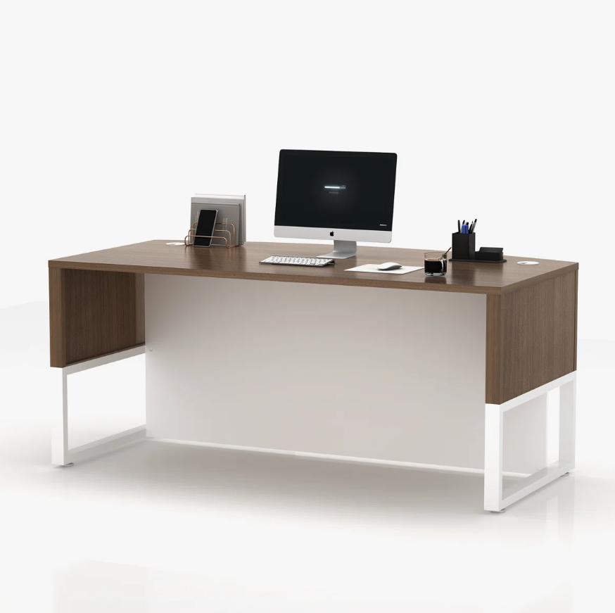Inbox Zero: Bow Front Executive Desk