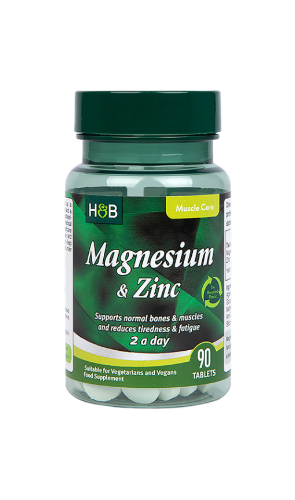 H&B Magnesium & Zinc (90 Tablets)