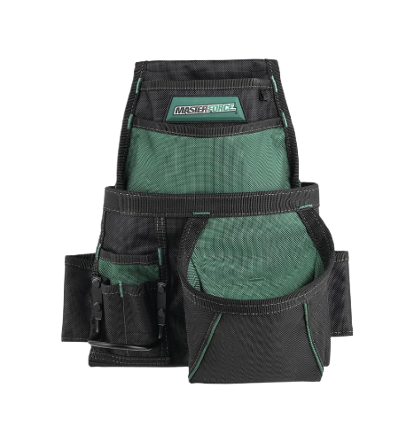 Masterforce: 10-Pocket Carpenter's Tool Belt Pouch