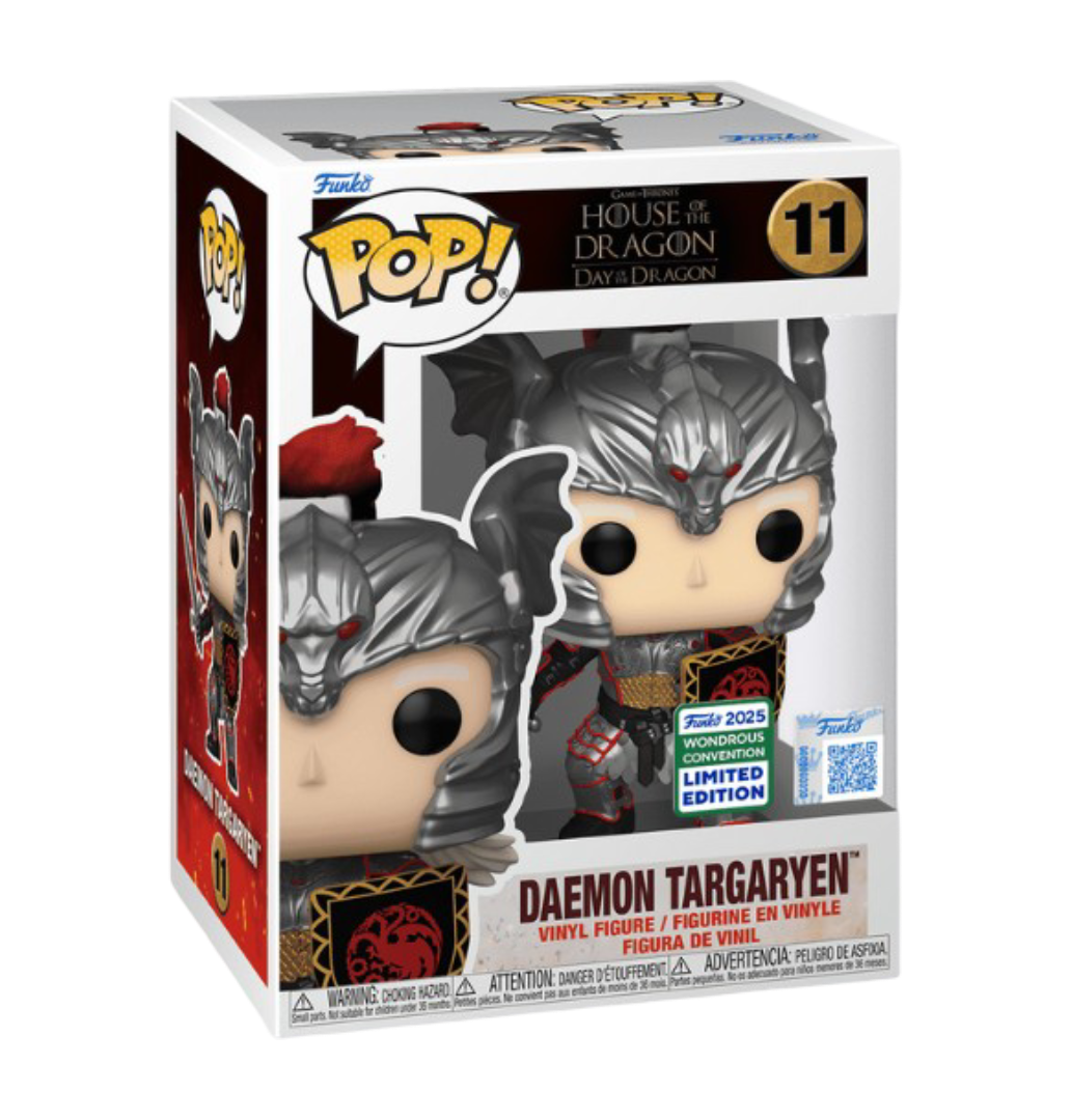 Pop! Television: Daemon Targaryen (Targaryen Armor) with Protector