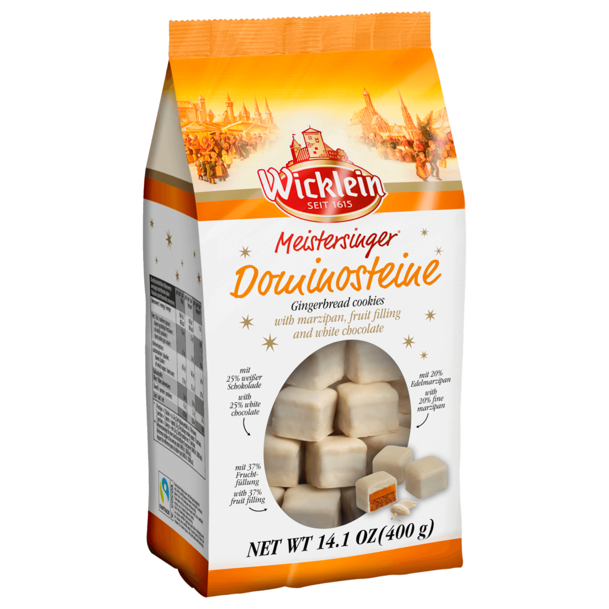 Wicklein: Dominosteine (Filled Chocolate, 400g)