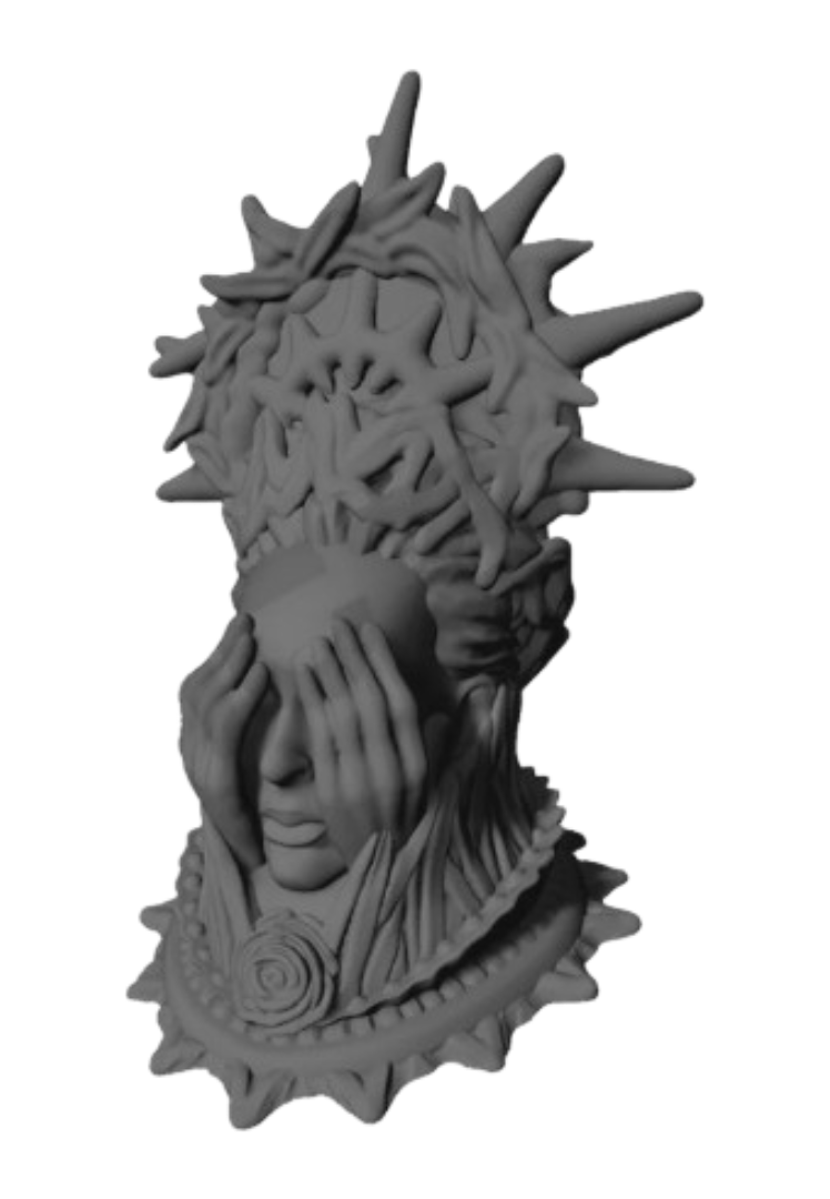 Sacred Templars Mage Head (F)