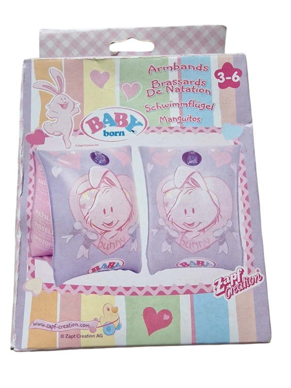 Baby Born: Bunny Rabbit Inflatable Armbands