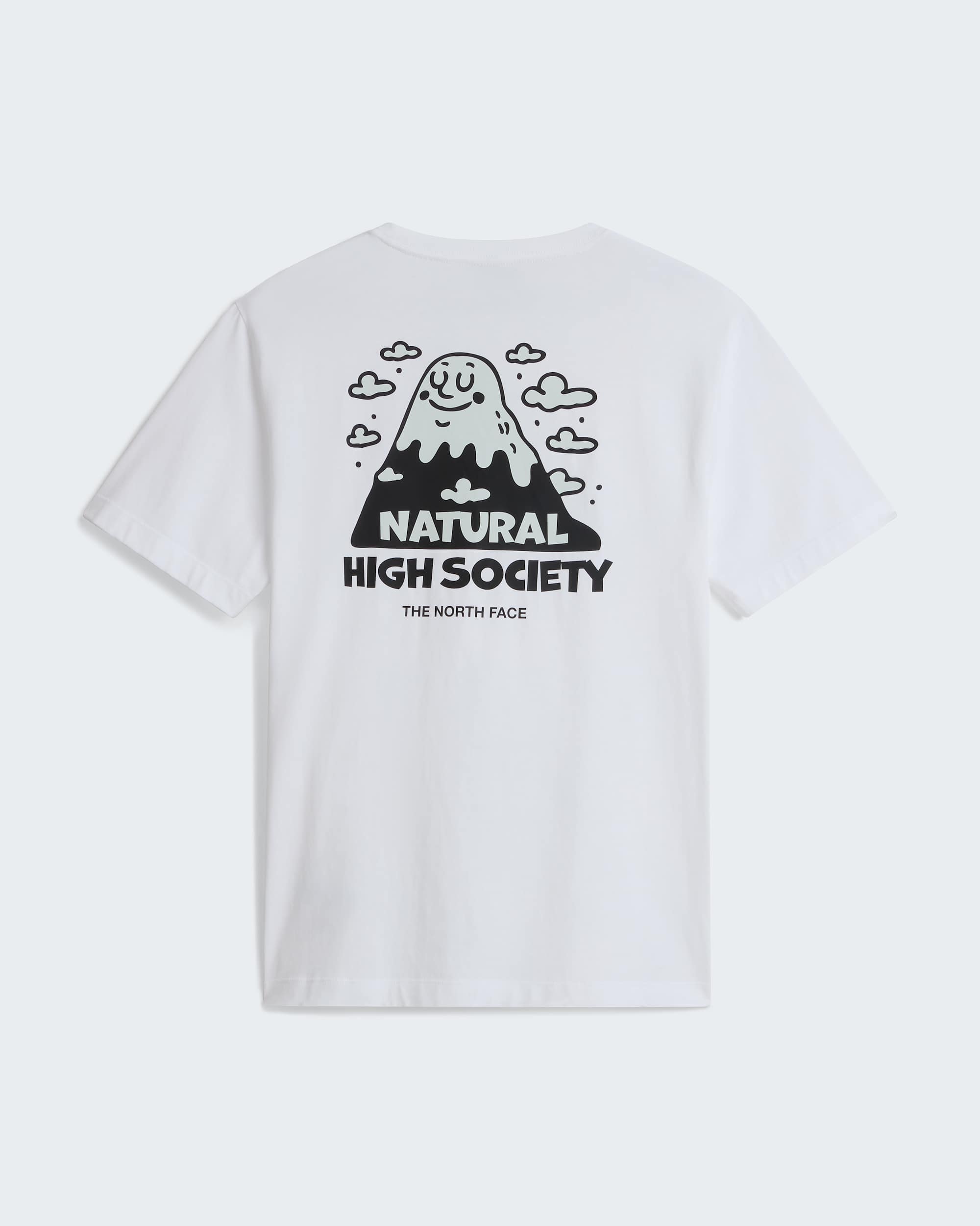 Unisex High Society Relaxed Graphic T-Shirt (Natural)