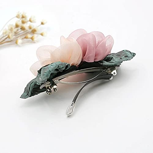 Two-Way Flower Hair Snood Net