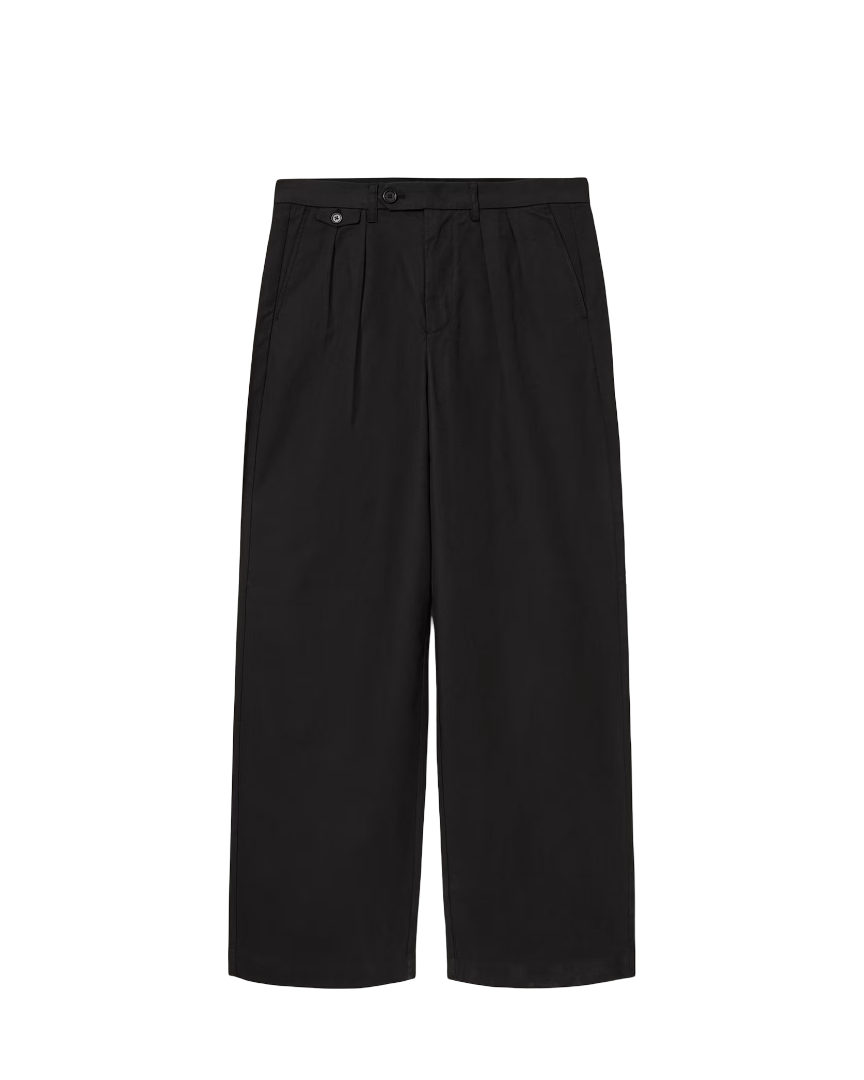 Conway Wide Leg Pleated Trousers