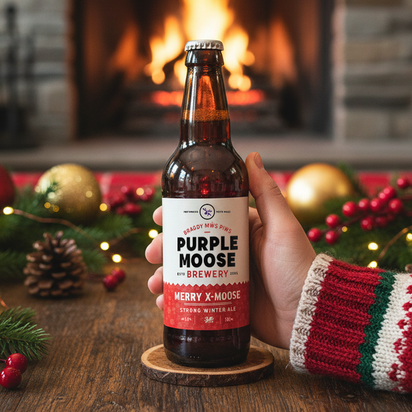 Purple Moose: Merry X-Moose (500ml, 5% ABV)