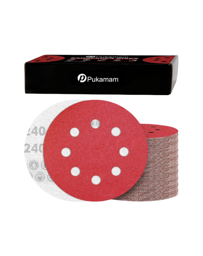 Pukamam: 125mm Sanding Discs 240 Grit