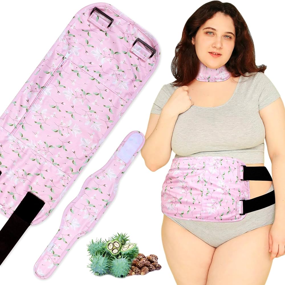 Castor Oil Pack Wrap Kit (2 Pcs)