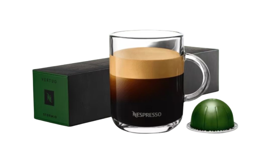 Vertuo Coffee And Gran Lungo: Stormio (10 capsules)