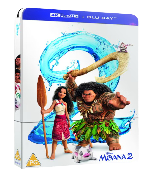 Disney's Moana 2 4K Ultra HD & Blu-ray SteelBook