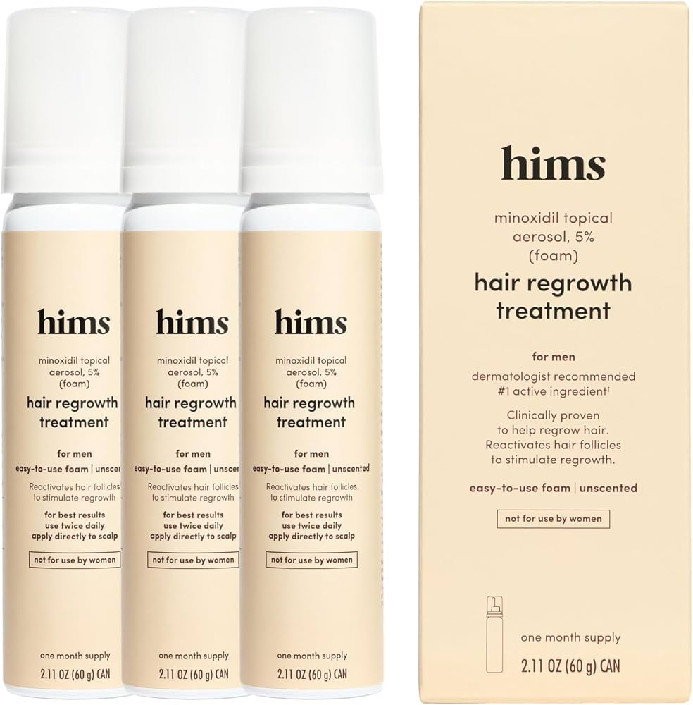 Hair Care Box: Minoxidil 60ml (Pack of 3)