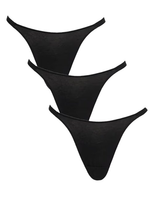 Asos Design: Women's Tanga Thong (Pack of 3)