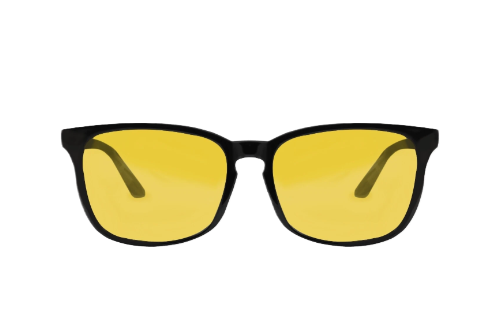 Hex Gamers: Anti Glare Yellow Lens Gaming Glasses