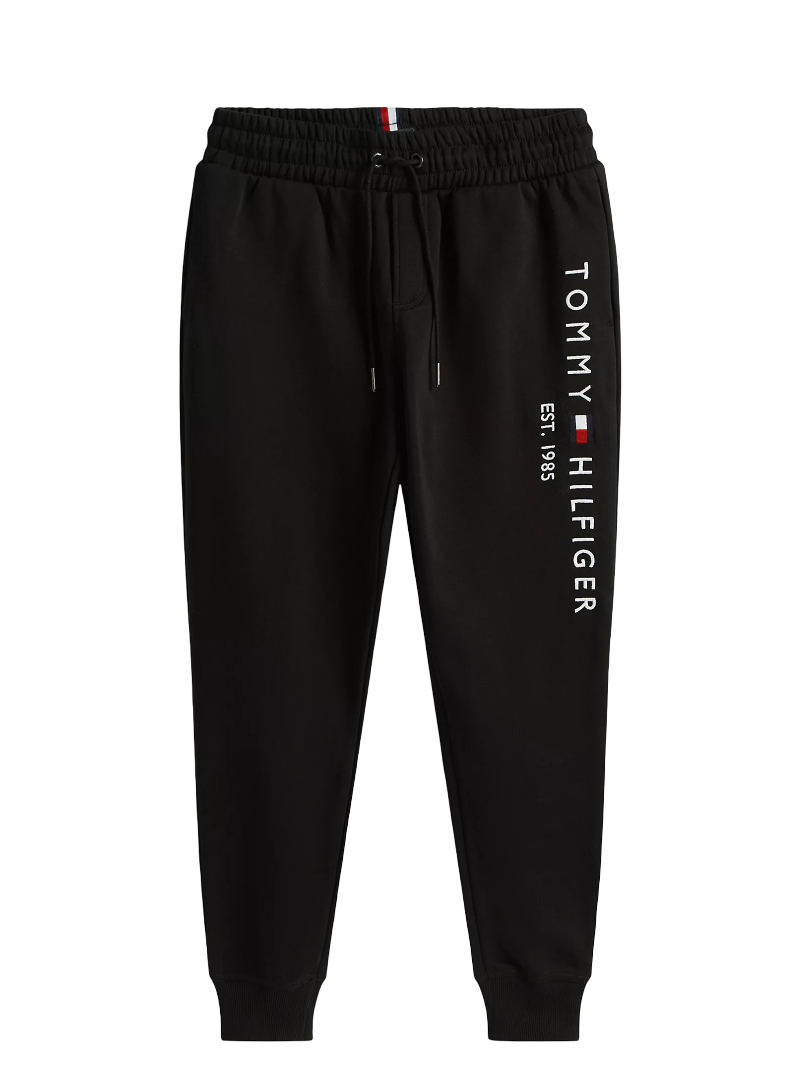 Tommy Logo Sweatpant (Black)
