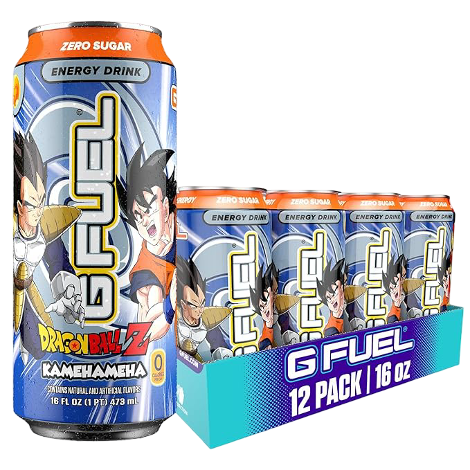 G Fuel: Strawberry Lychee Energy Drink - 16oz (Pack of 12)