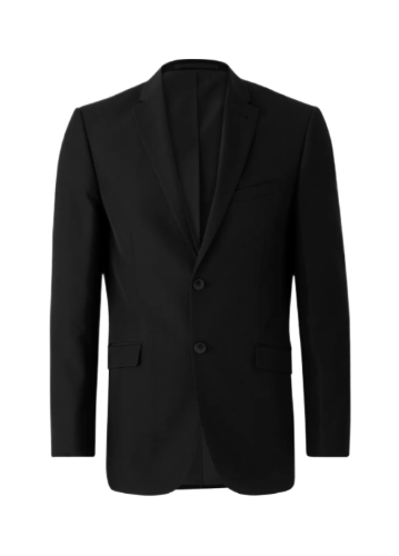 Taylor & Wright: Panama Tailored Fit Suit Jacket (Black)