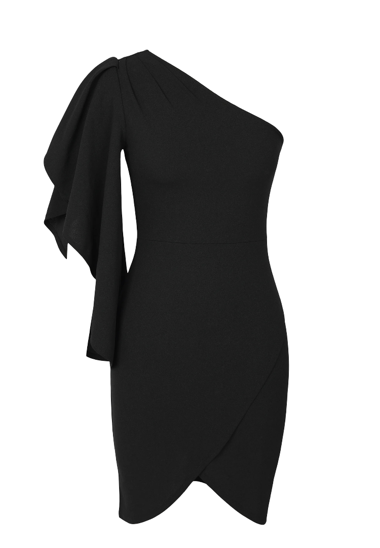 Anna Field: Jersey Dress (Black)