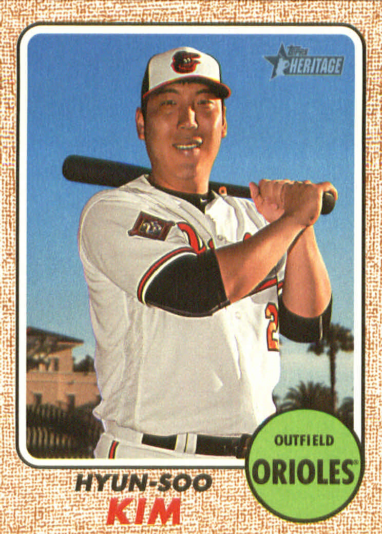 2017 Topps Stickers #56 Hyun-Soo Kim