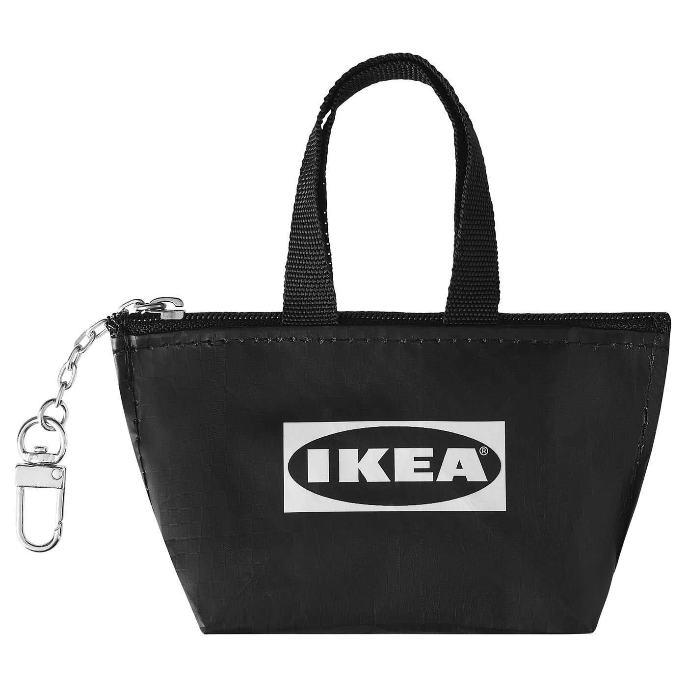 Knolig: Key Ring Coin Purse - 9x7 cm (Black)