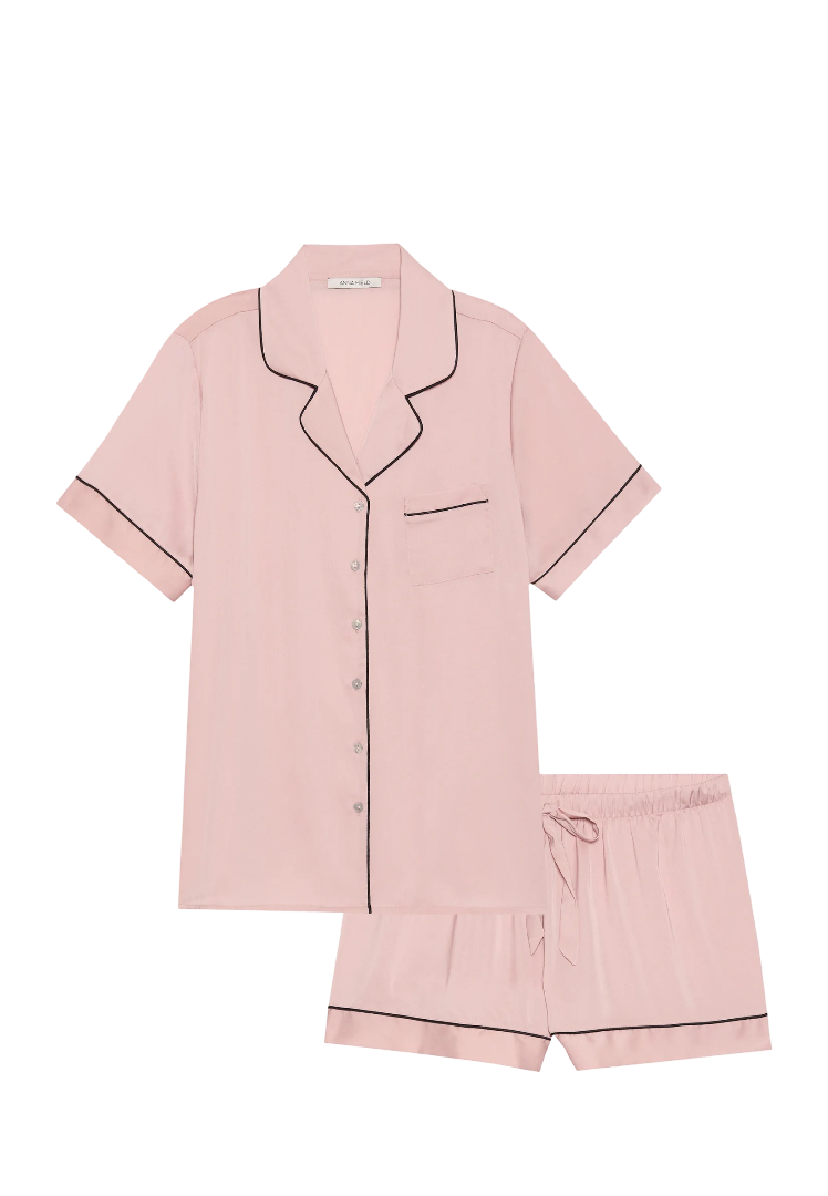 Anna Field: Pyjama Set (Pink)