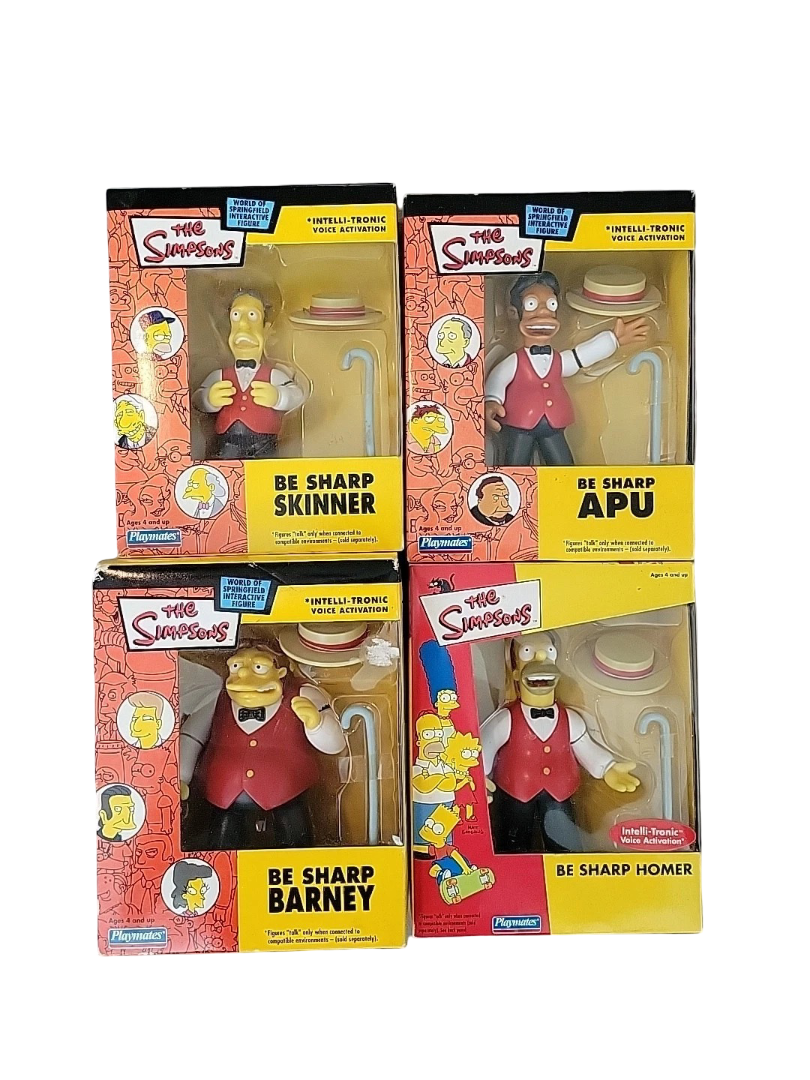 The Simpsons World of Springfield Figure (Set of 4)