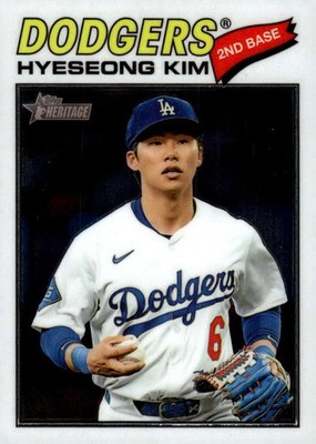 2026 Topps Heritage #268 Hyeseong Kim
