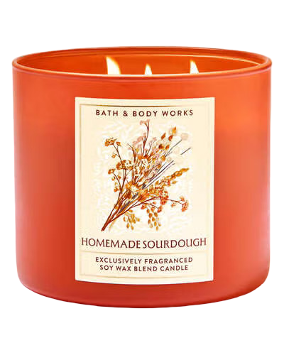 3-Wick Candle: Homemade Sourdough - 411g