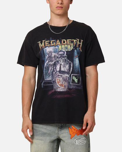 Men's Megadeth: Angel CC VTG T-Shirt (Black)