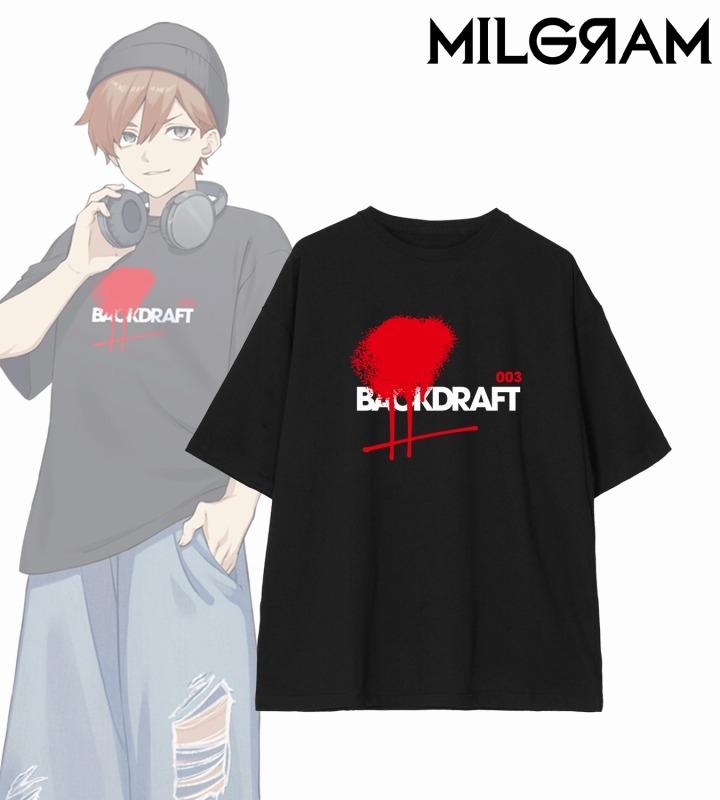 MILGRAM: Arti-Mate Big Silhouette T-Shirt - Futa (Free Size)