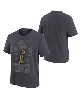 Kids' Nike: New York Knicks 2026 NBA Champions NBA Jersey (Anthracite)