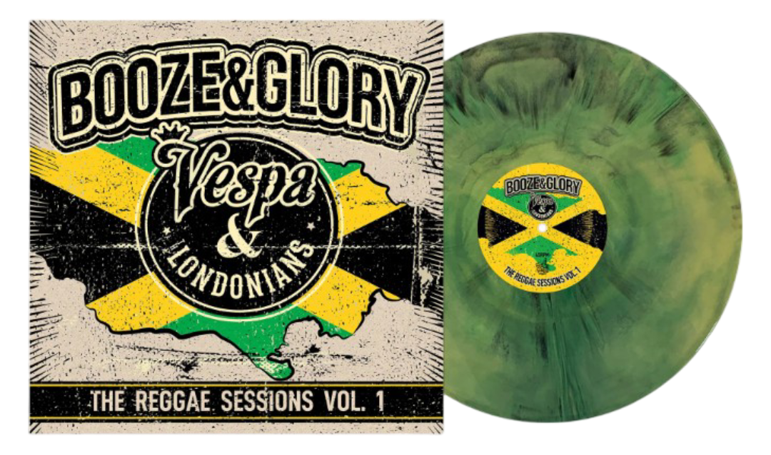 Booze & Glory: The Reggae Sessions Vol. 1 - Vinyl LP (Black, Green & Mustard Galaxy)