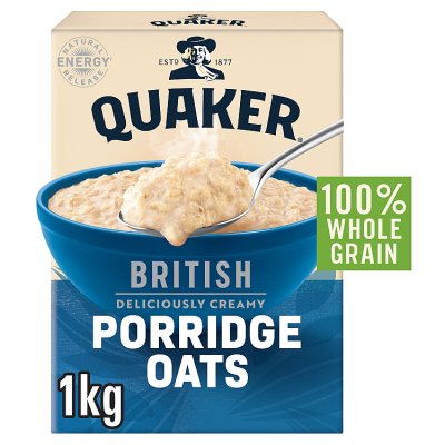 Quaker: Rolled Porridge Oats (1kg)