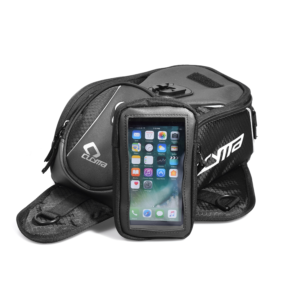 CUCYMA CB-1608 Geometric Sport Sling Motorcycle Tank Bag
